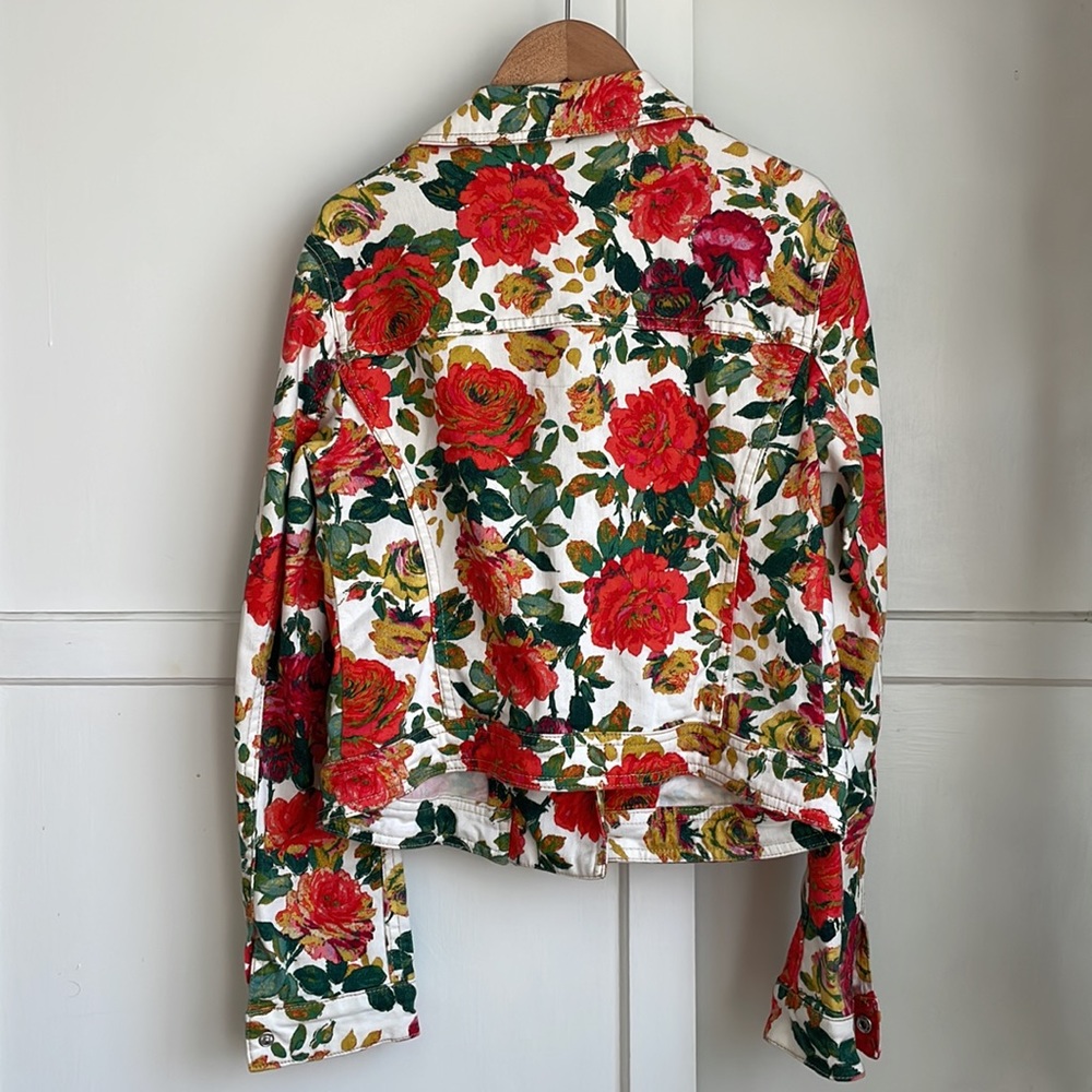 PILCRO & THE LETTERPRESS Floral Moto Jacket - Picture 3 of 4